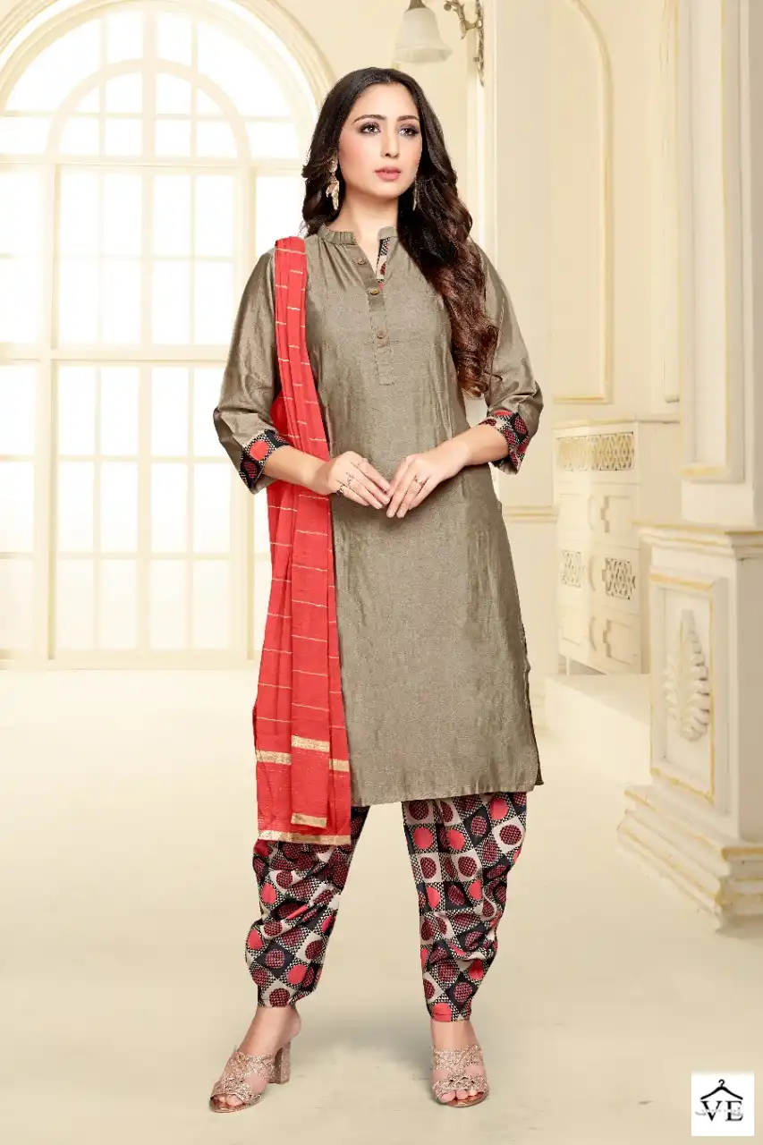 Tunic House Patiyala Rani Vol 3 Heavy Viscouse Rayon Wholesale Readymade Salwar Suit Catalog — Wholesale Salwar Suits, MPA wholesale from Surat - Gallery Image 4
