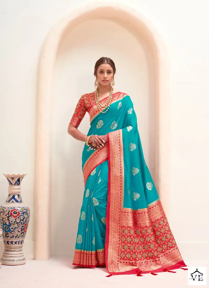 Bhumi Patola Silk Wholesale Sarees Catalog — Wholesale Sarees, MPA wholesale from Surat — view 3