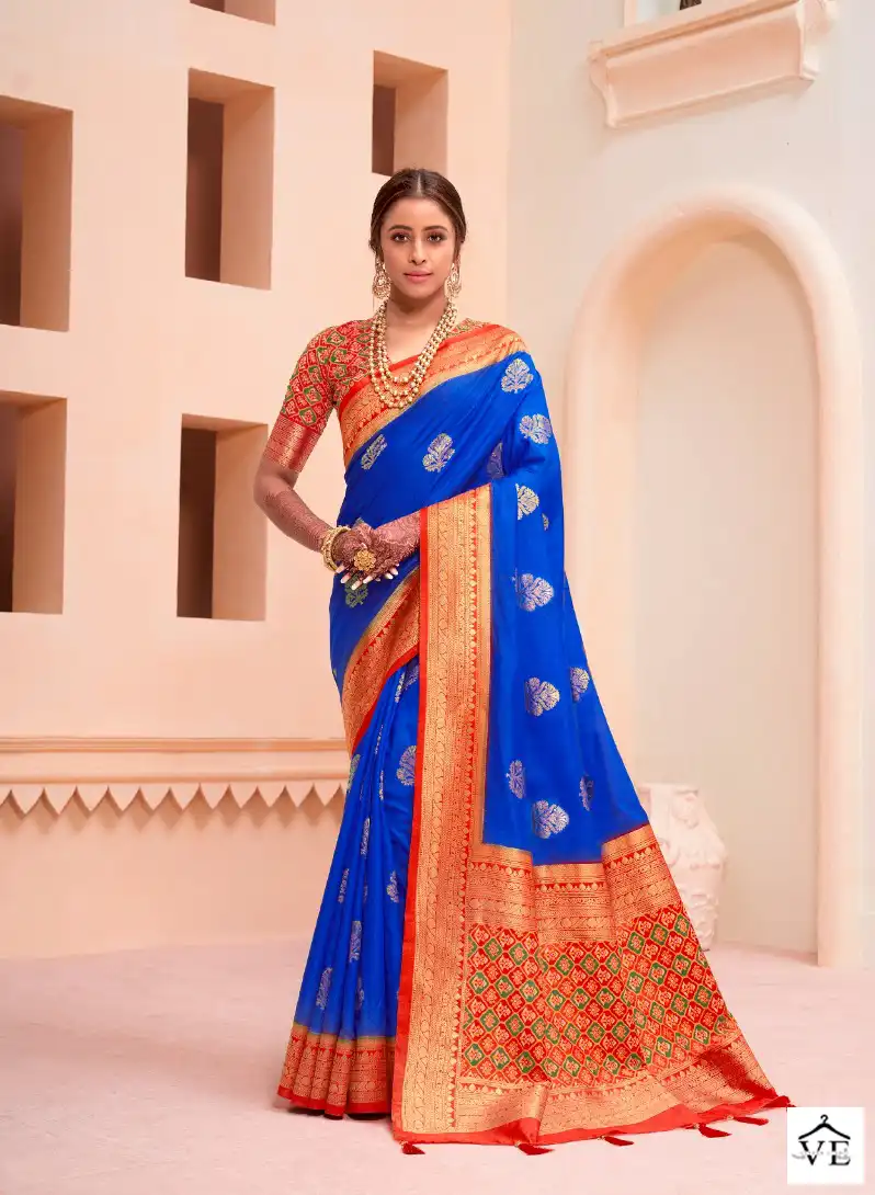 Bhumi Patola Silk Wholesale Sarees Catalog — Wholesale Sarees, MPA wholesale from Surat — view 5