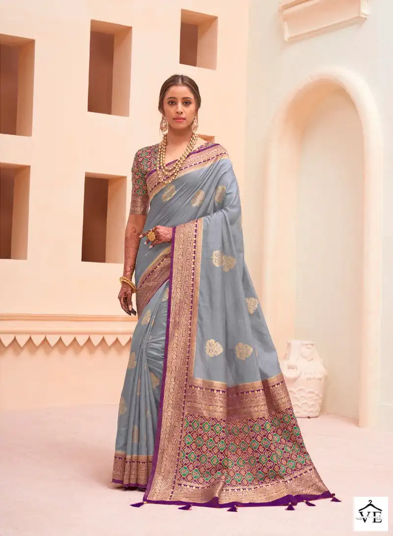 Bhumi Patola Silk Wholesale Sarees Catalog — Wholesale Sarees, MPA wholesale from Surat — view 6