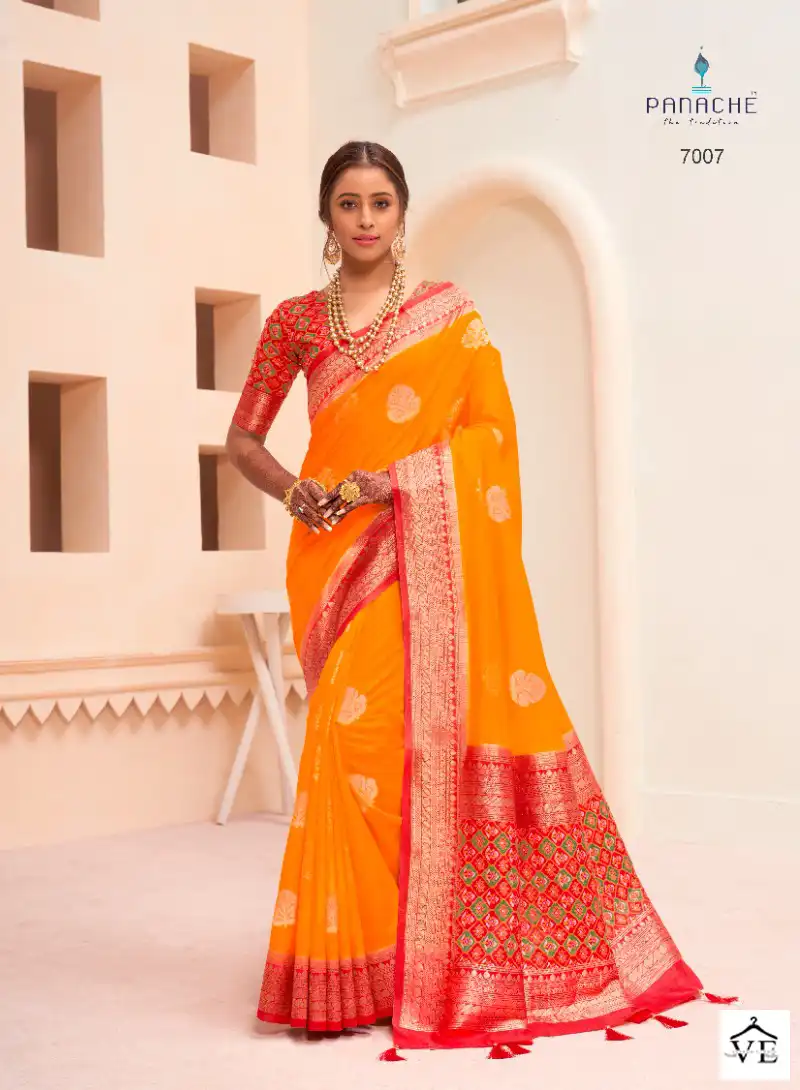 Bhumi Patola Silk Wholesale Sarees Catalog — Wholesale Sarees, MPA wholesale from Surat — view 7