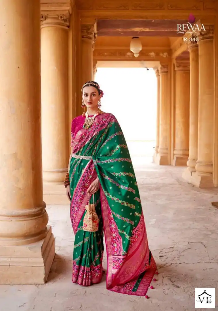 Vardan Ethnic Patola Vol 4 Sigma Silk Wholesale Sarees Catalog — Wholesale Sarees, MPA wholesale from Surat - Gallery Image 8