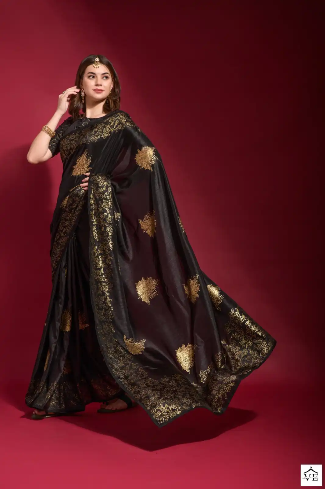 Vardan Ethnic Pc Sequence Vol 18 Georgette Silk Wholesale Sarees Catalog — Wholesale Sarees, MPA wholesale from Surat - Gallery Image 2
