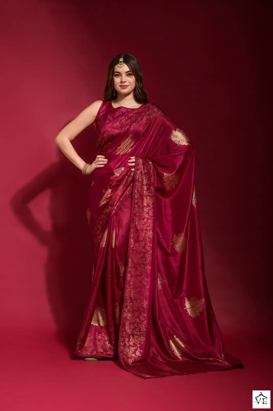 Vardan Ethnic Pc Sequence Vol 18 Georgette Silk Wholesale Sarees Catalog — Wholesale Sarees, MPA wholesale from Surat — view 3