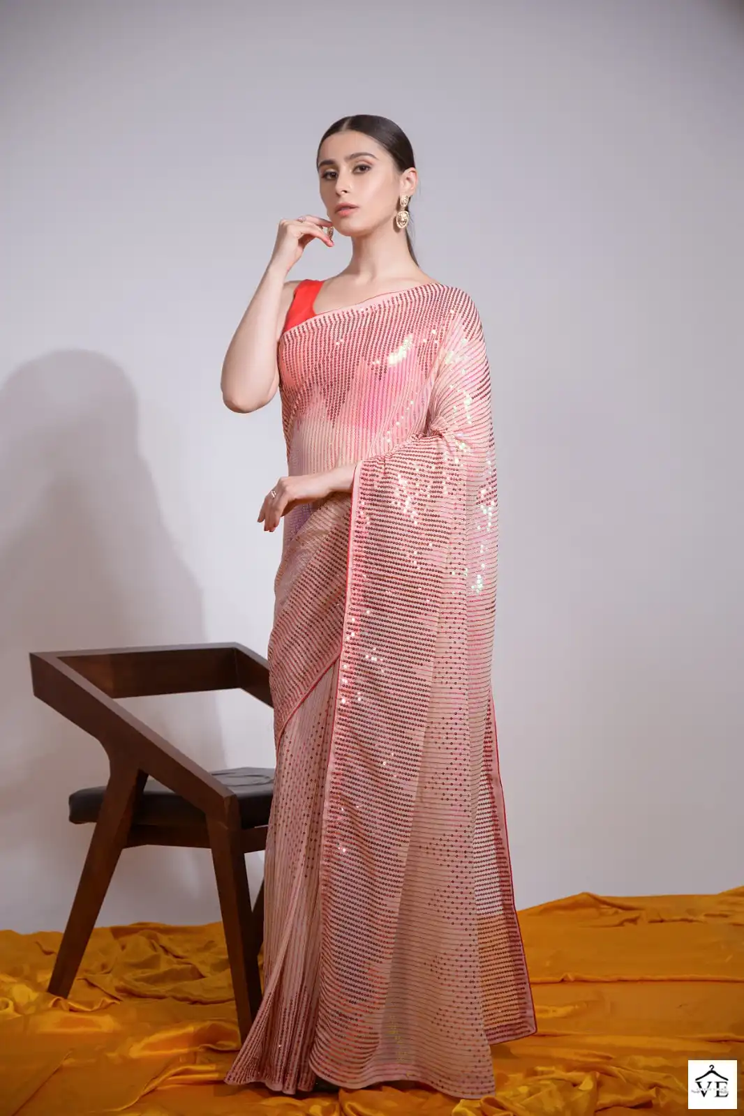 Vardan Ethnic Pc Sequence Vol 19 Heavy Georgette Wholesale Sarees Catalog — Wholesale Sarees, MPA wholesale from Surat - Gallery Image 2