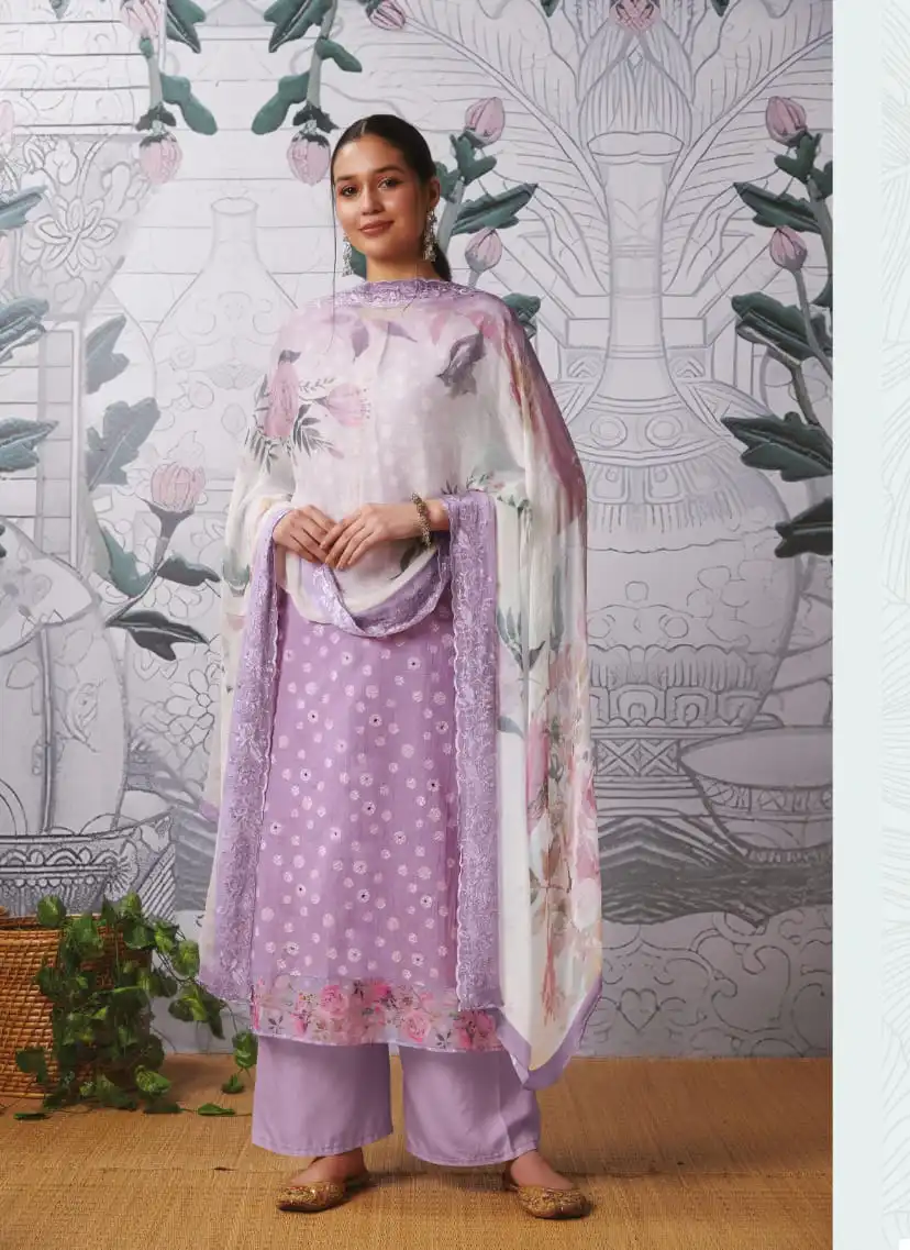 Itrana Polka Beauty Pure Cotton Lawn Wholesale Designer Salwar Suit Catalog — Wholesale Salwar Suits, MPA wholesale from Surat - Gallery Image 2