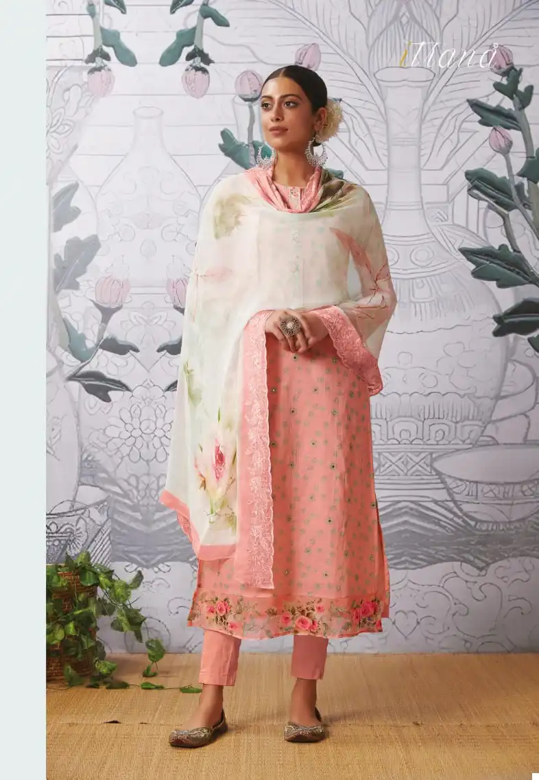 Itrana Polka Beauty Pure Cotton Lawn Wholesale Designer Salwar Suit Catalog — Wholesale Salwar Suits, MPA wholesale from Surat - Gallery Image 4