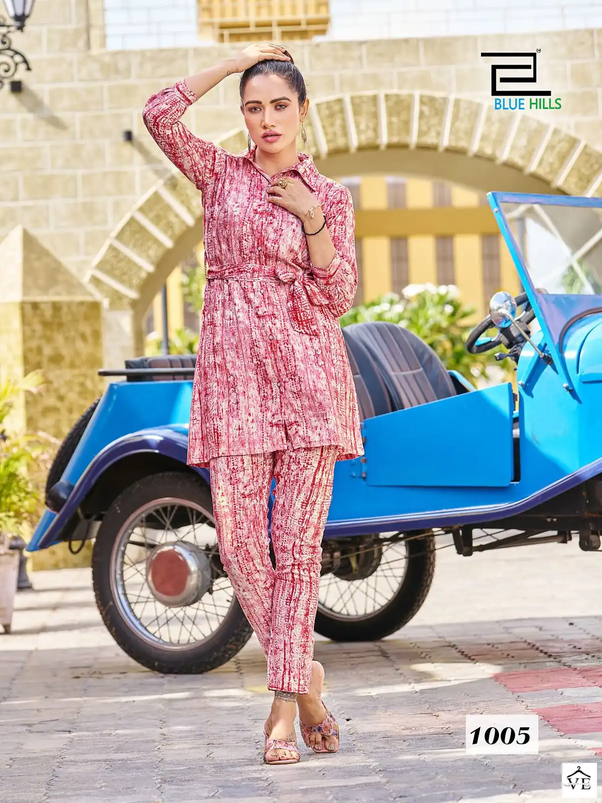 Blue Hills Pretty Giirl Rayon Wholesale Top With Bottom Co-Ord Set Catalog — Wholesale Kurtis, MPA wholesale from Surat - Gallery Image 8