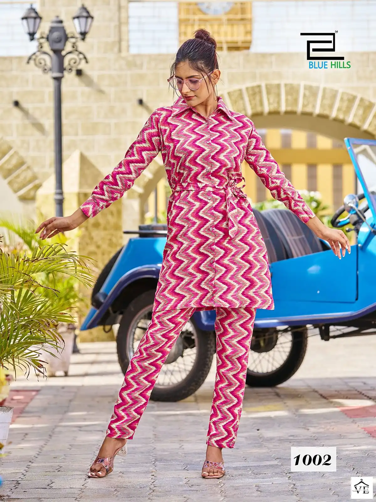 Blue Hills Pretty Giirl Rayon Wholesale Top With Bottom Co-Ord Set Catalog — Wholesale Kurtis, MPA wholesale from Surat - Gallery Image 6