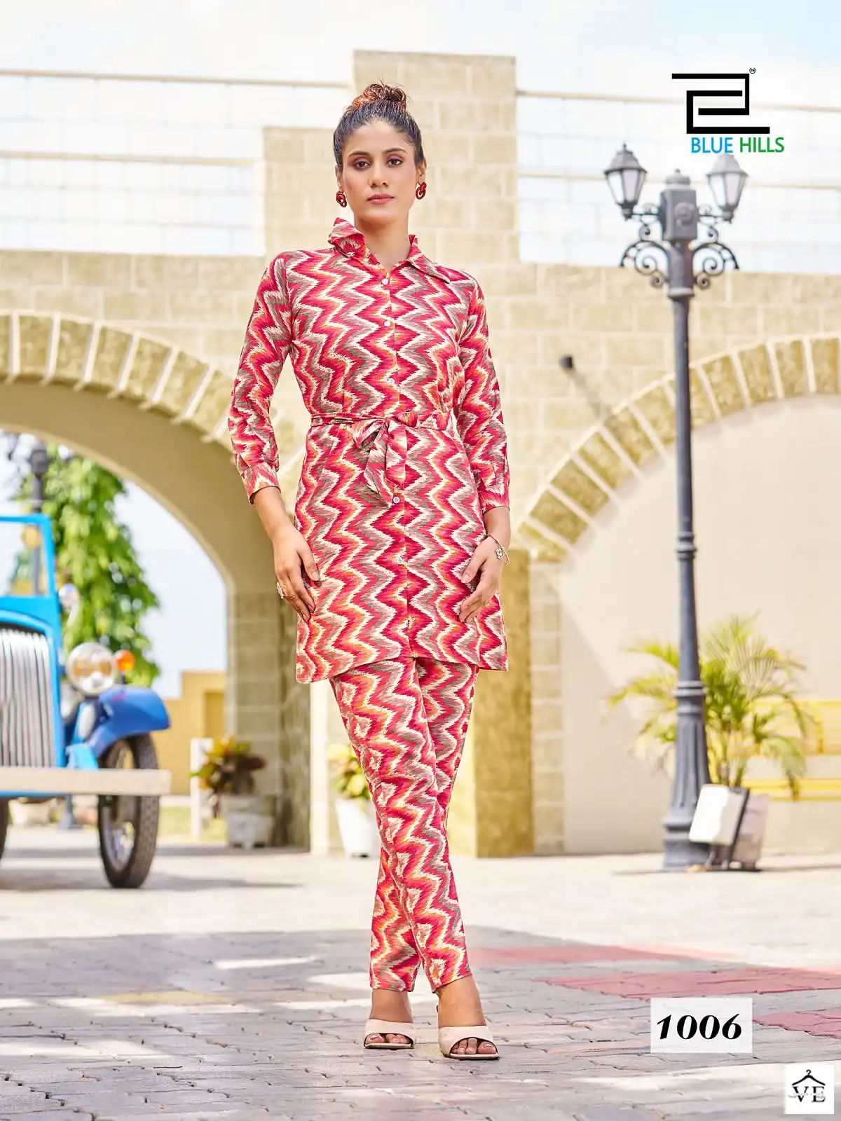 Blue Hills Pretty Giirl Rayon Wholesale Top With Bottom Co-Ord Set Catalog — Wholesale Kurtis, MPA wholesale from Surat - Gallery Image 7