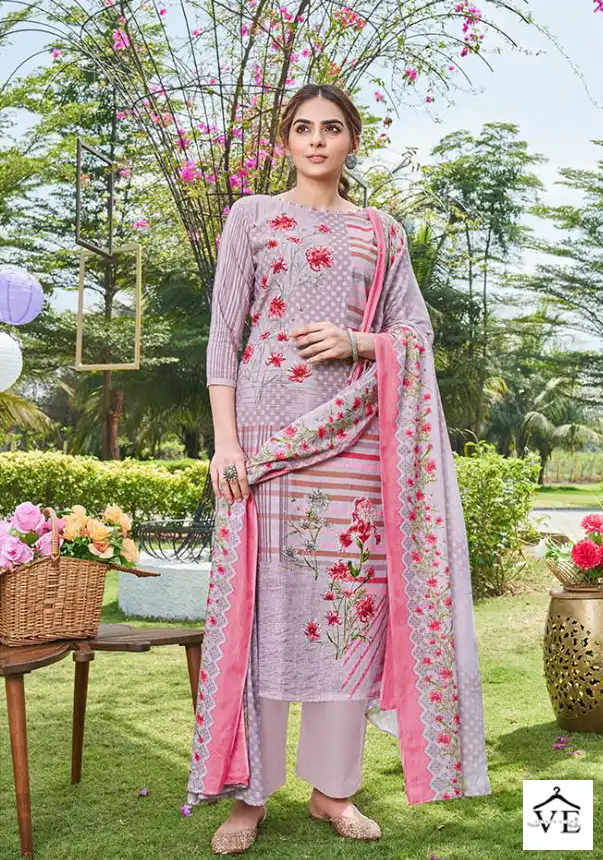 Tanishk Fashion Prisha Pure Cameric Cotton Wholesale Salwar Suit Catalog — Wholesale Salwar Suits, MPA wholesale from Surat - Gallery Image 5