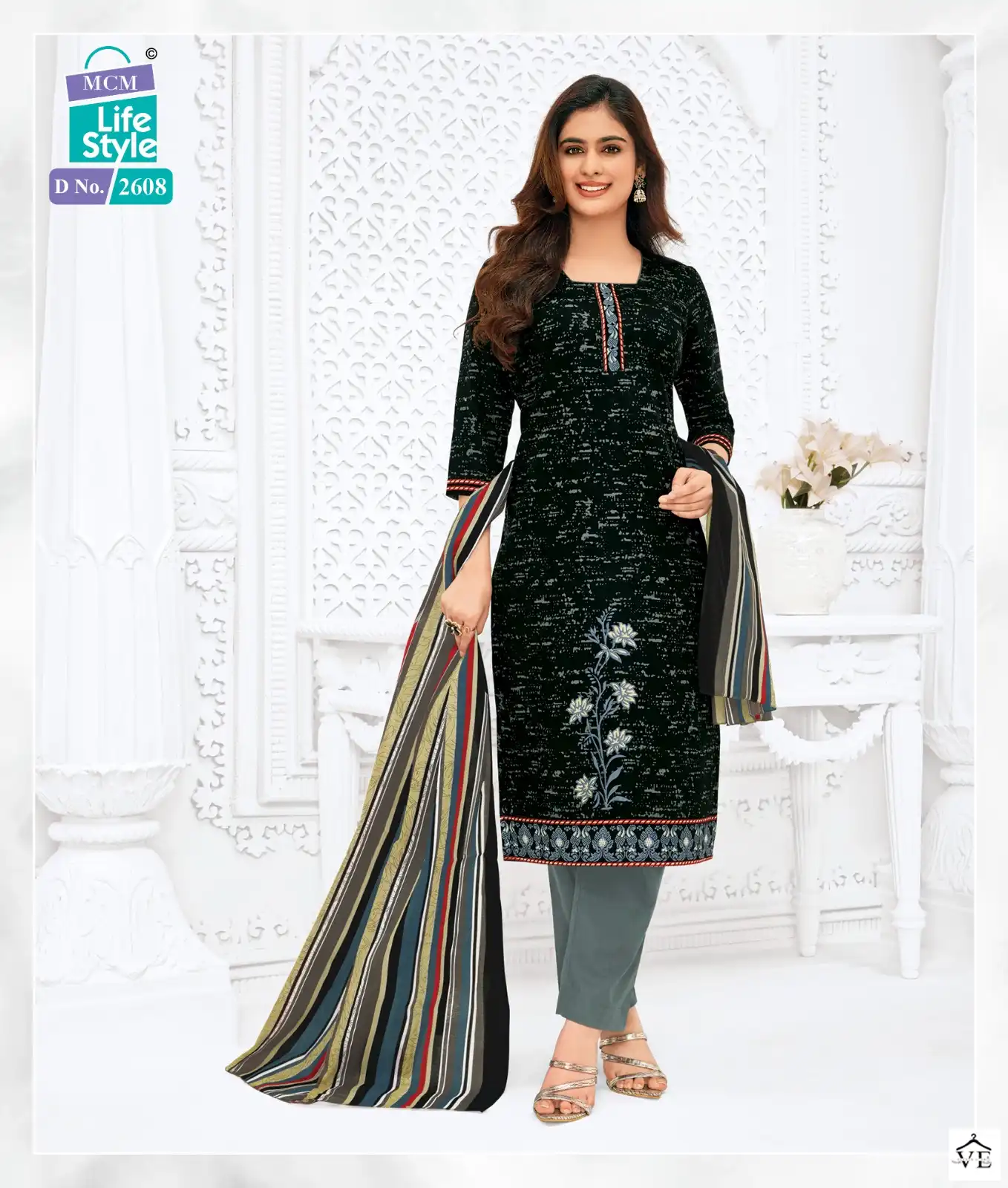 Mcm Lifestyle Priyalaxmi Vol 26 Cotton Wholesale Salwar Suit Catalog — Wholesale Salwar Suits, Mcm wholesale from Surat - Gallery Image 9