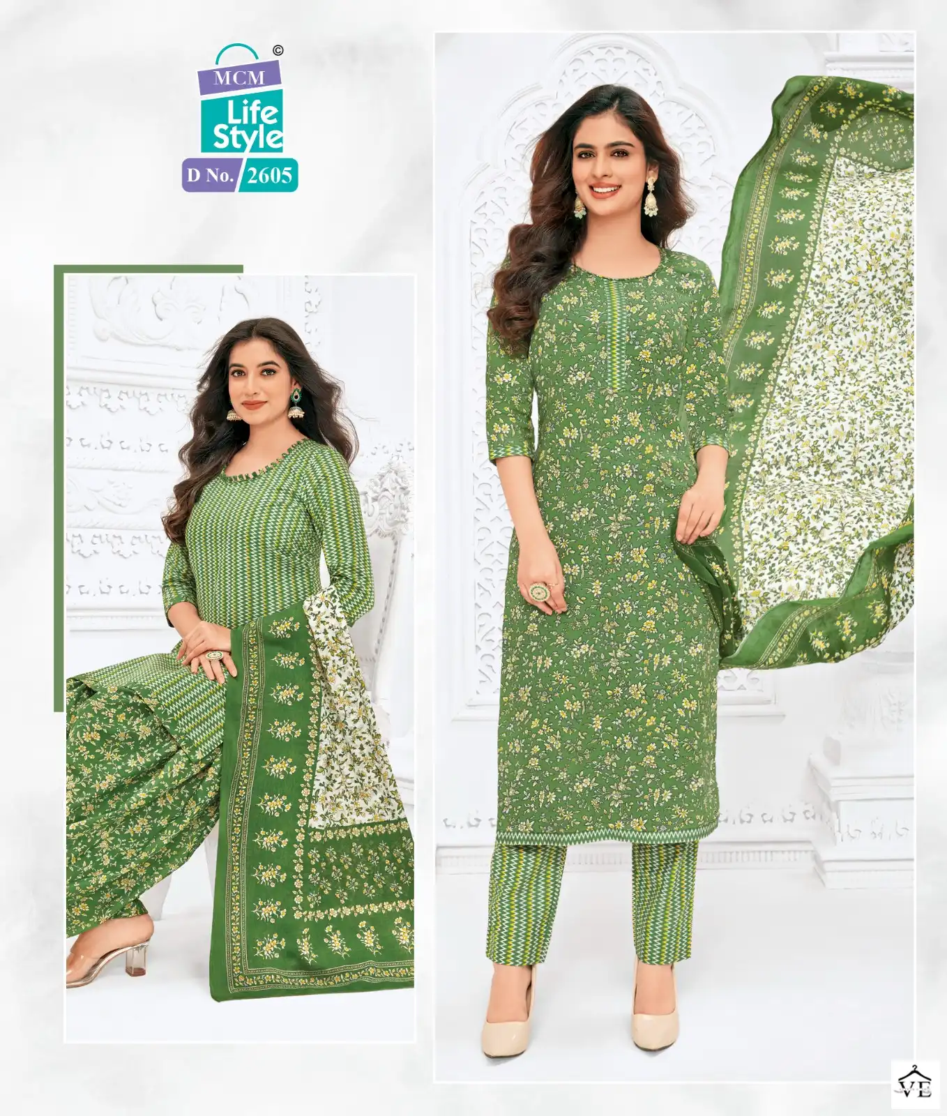 Mcm Lifestyle Priyalaxmi Vol 26 Cotton Wholesale Salwar Suit Catalog — Wholesale Salwar Suits, Mcm wholesale from Surat - Gallery Image 5