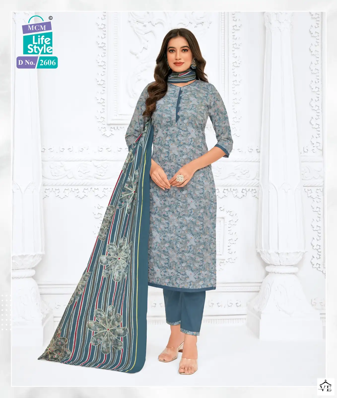 Mcm Lifestyle Priyalaxmi Vol 26 Cotton Wholesale Salwar Suit Catalog — Wholesale Salwar Suits, Mcm wholesale from Surat - Gallery Image 6