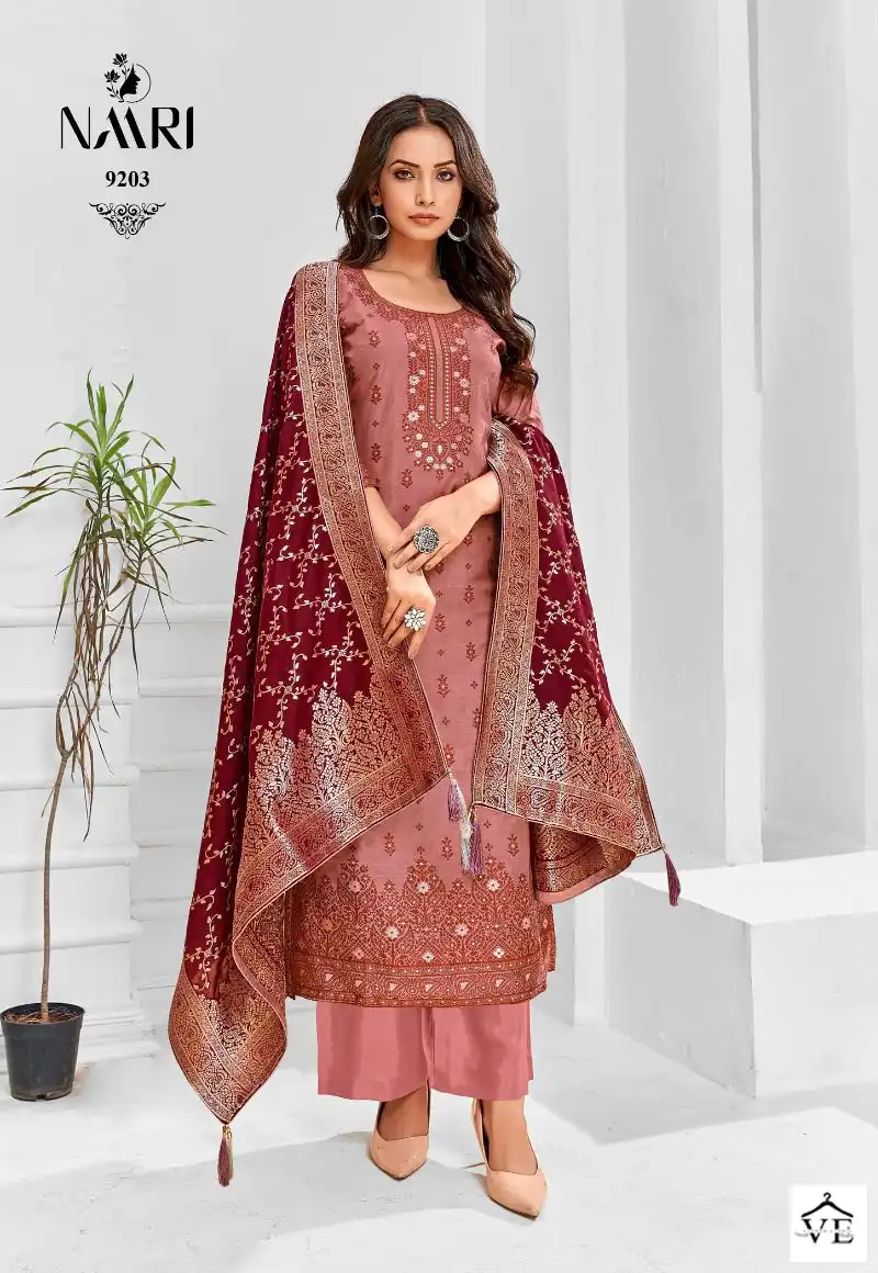 Naari Punch Pure Muslin Wholesale Designer Salwar Suit Catalog — Wholesale Salwar Suits, MPA wholesale from Surat - Gallery Image 4