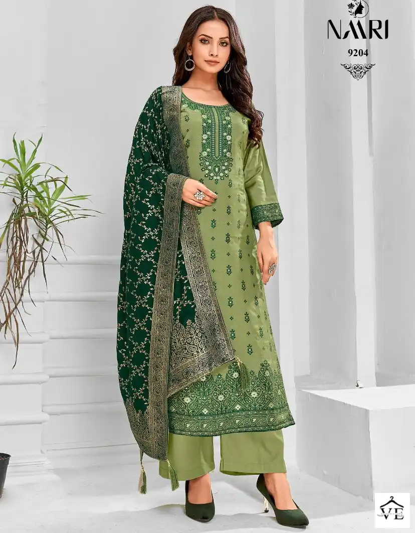 Naari Punch Pure Muslin Wholesale Designer Salwar Suit Catalog — Wholesale Salwar Suits, MPA wholesale from Surat — view 1