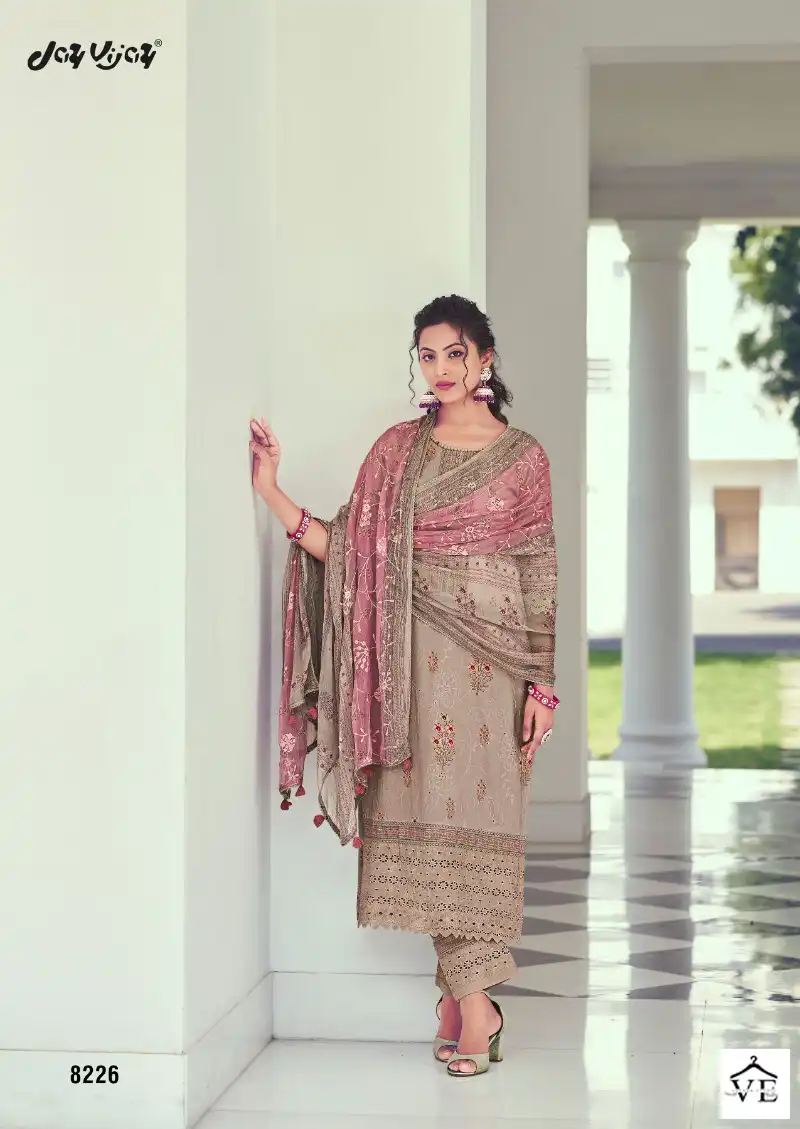 Jayvijay Purvai Vol 2 Pure Cotton Wholesale Designer Salwar Suit Catalog — Wholesale Salwar Suits, MPA wholesale from Surat — view 6