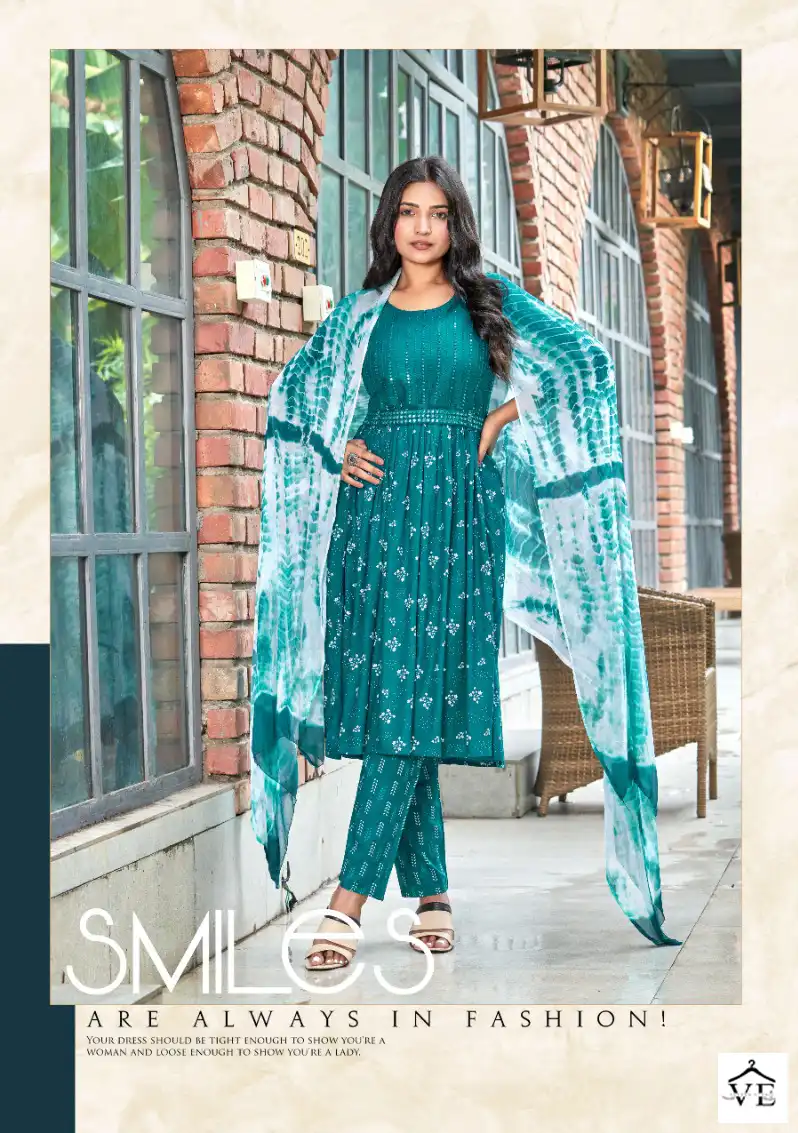 Master Paheli Nyra Cut Heavy Printed Rayon Wholesale Readymade Salwar Suit Catalog — Wholesale Salwar Suits, MPA wholesale from Surat - Gallery Image 7