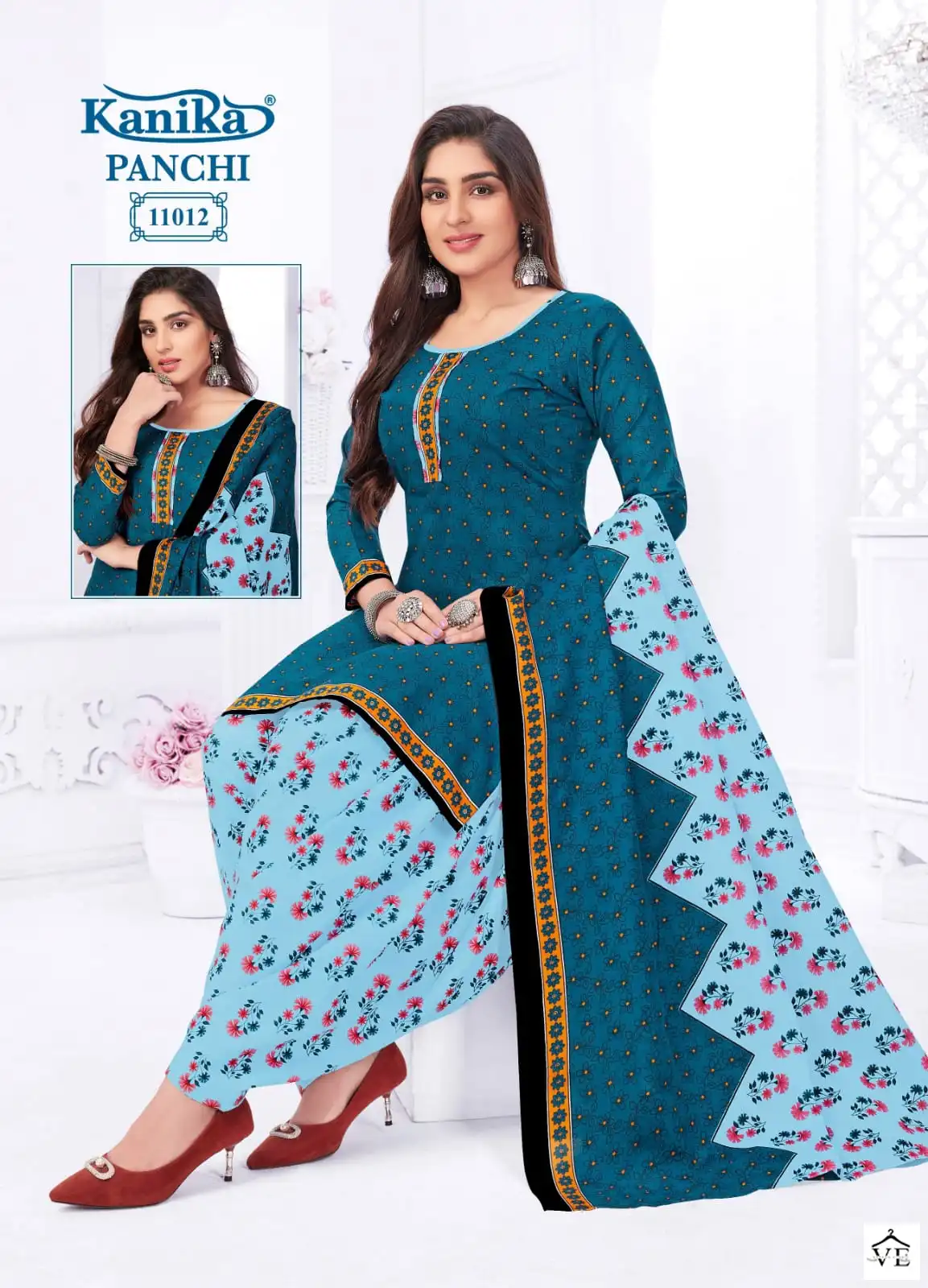Kanika Panchi Vol 11 Mix Cotton Print Wholesale Readymade Salwar Suit Catalog — Wholesale Salwar Suits, MPA wholesale from Surat - Gallery Image 2