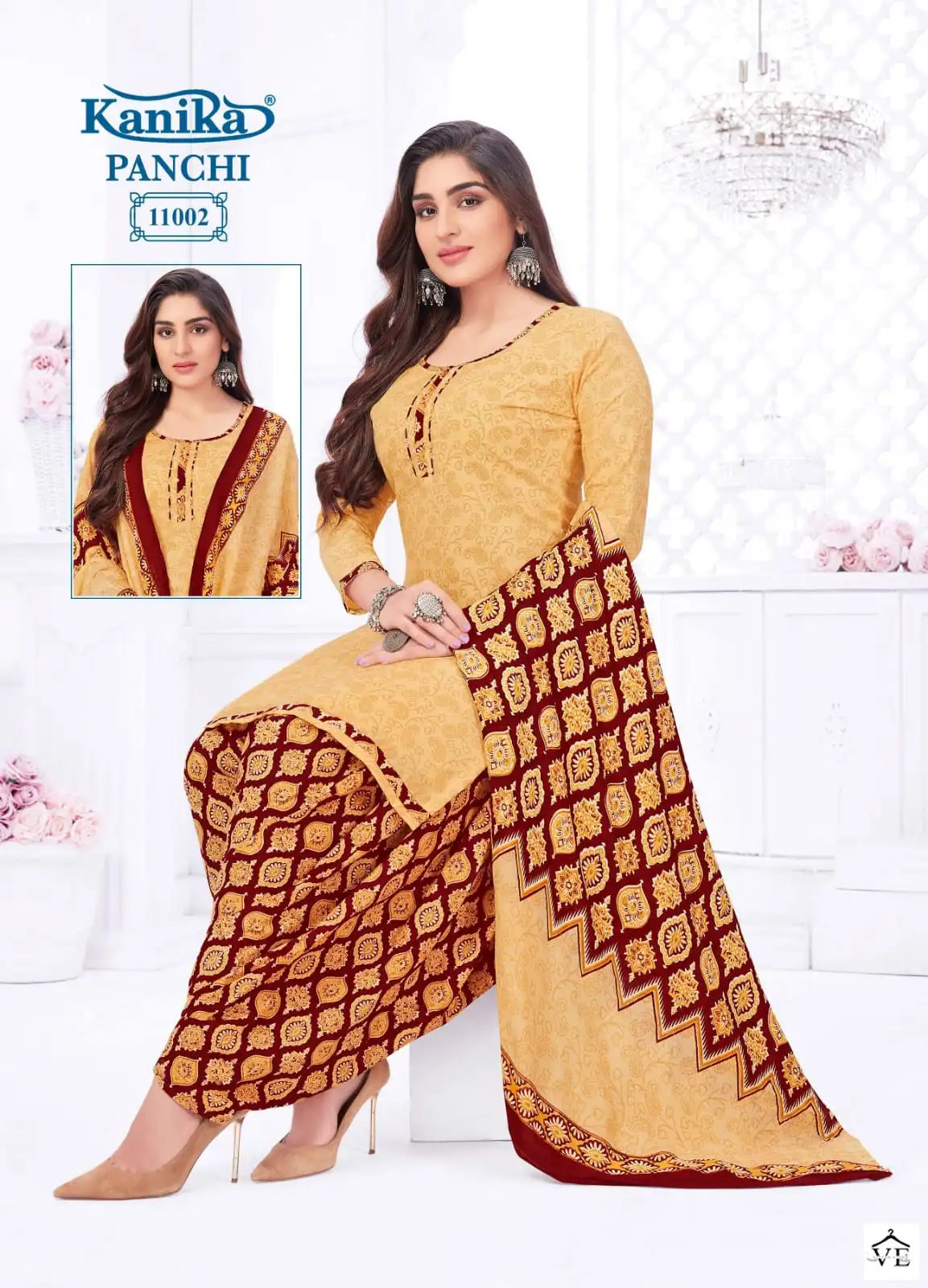 Kanika Panchi Vol 11 Mix Cotton Print Wholesale Readymade Salwar Suit Catalog — Wholesale Salwar Suits, MPA wholesale from Surat - Gallery Image 12