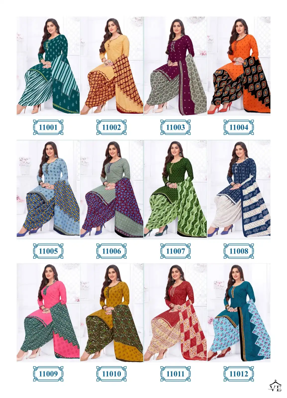 Kanika Panchi Vol 11 Mix Cotton Print Wholesale Readymade Salwar Suit Catalog — Wholesale Salwar Suits, MPA wholesale from Surat — view 13