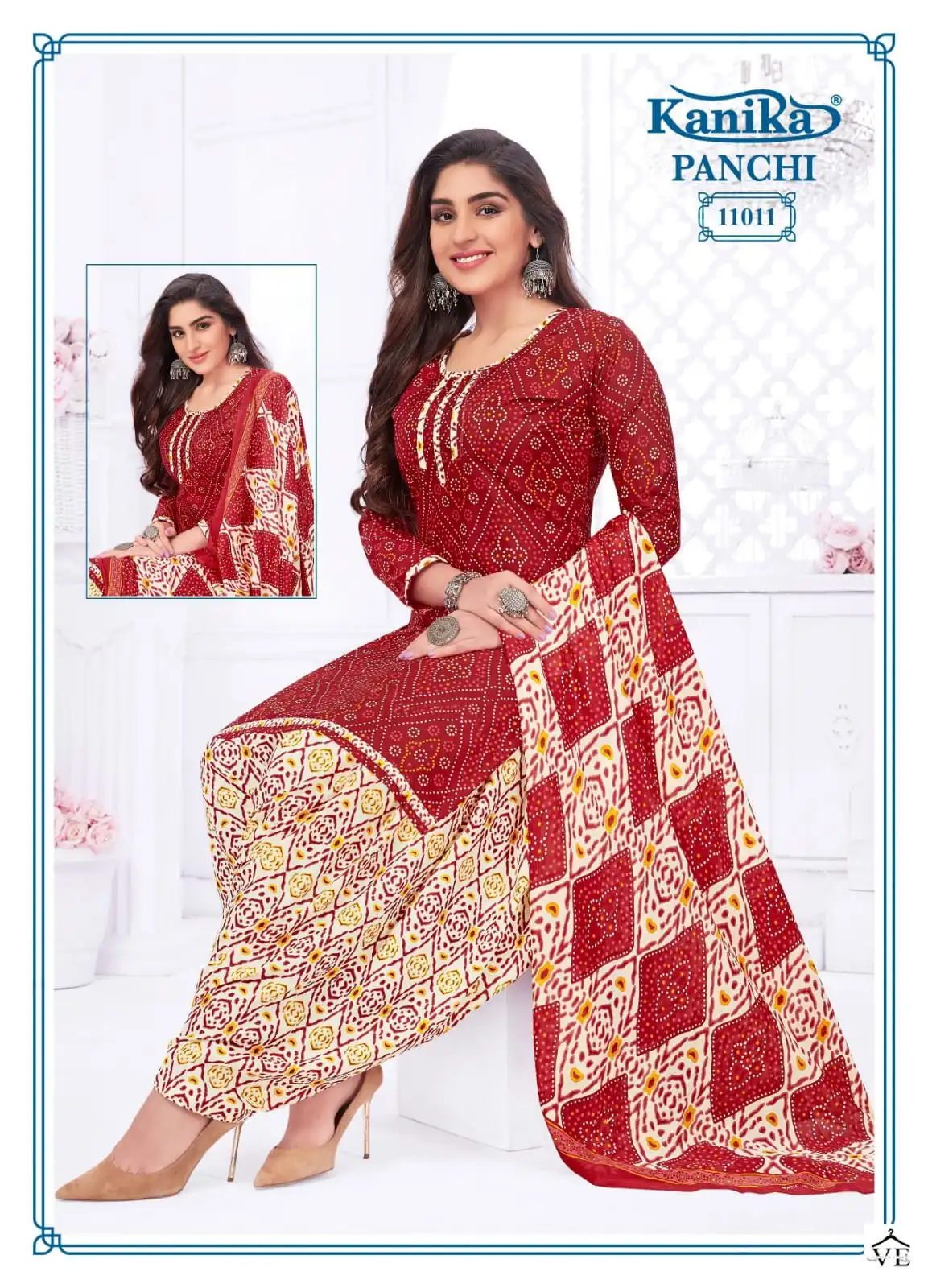 Kanika Panchi Vol 11 Mix Cotton Print Wholesale Readymade Salwar Suit Catalog — Wholesale Salwar Suits, MPA wholesale from Surat - Gallery Image 4