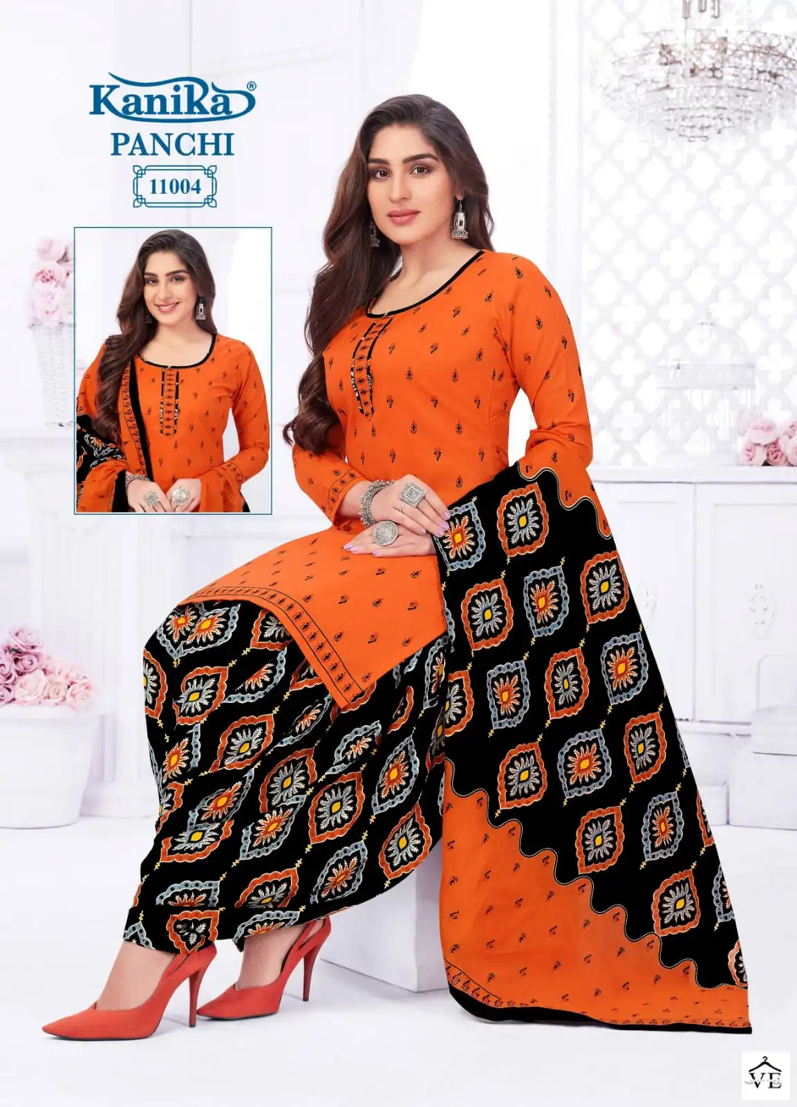 Kanika Panchi Vol 11 Mix Cotton Print Wholesale Readymade Salwar Suit Catalog — Wholesale Salwar Suits, MPA wholesale from Surat - Gallery Image 7