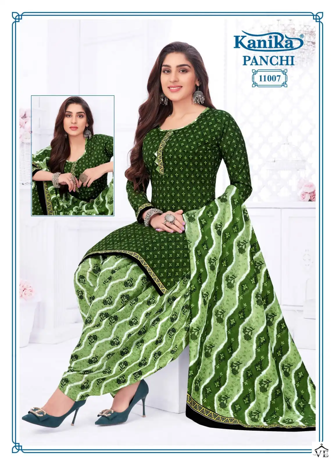 Kanika Panchi Vol 11 Mix Cotton Print Wholesale Readymade Salwar Suit Catalog — Wholesale Salwar Suits, MPA wholesale from Surat - Gallery Image 8
