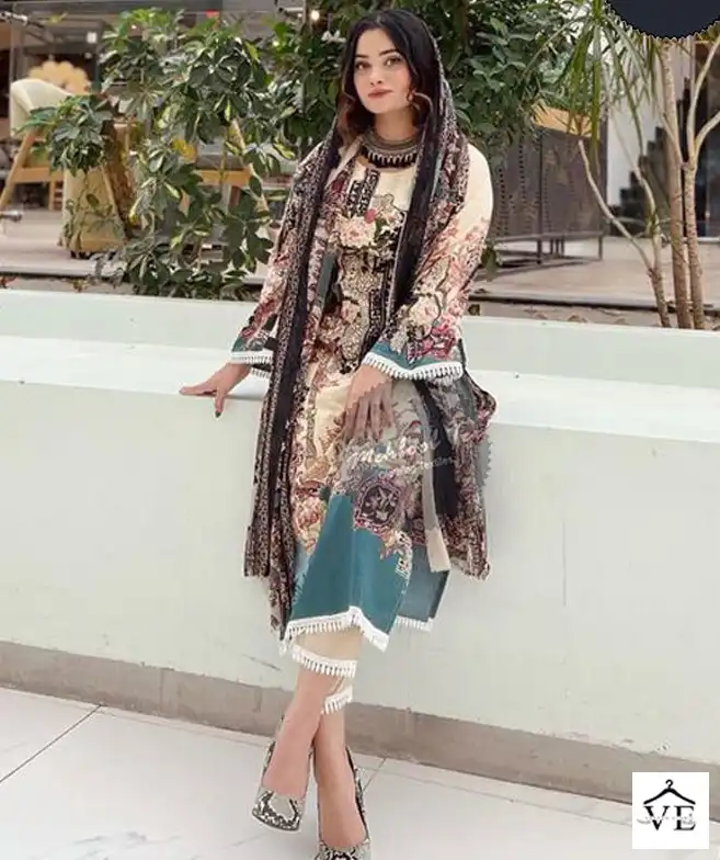 Mehboob Tex Queen Court Pure Cotton Wholesale Pakistani Salwar Suit Catalog — Wholesale Salwar Suits, MPA wholesale from Surat — view 1