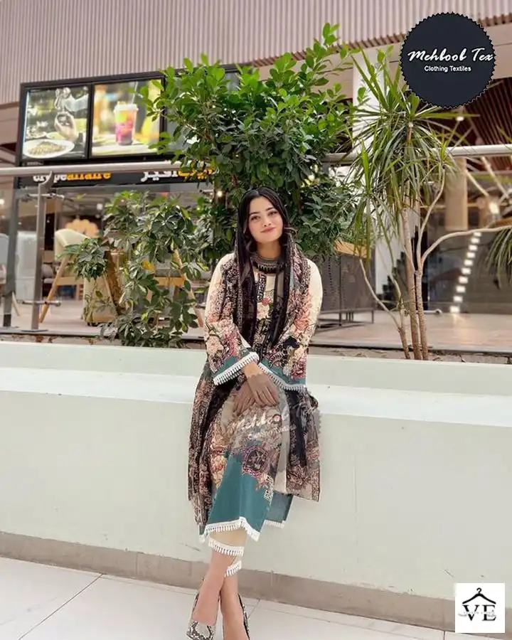 Mehboob Tex Queen Court Pure Cotton Wholesale Pakistani Salwar Suit Catalog — Wholesale Salwar Suits, MPA wholesale from Surat - Gallery Image 5