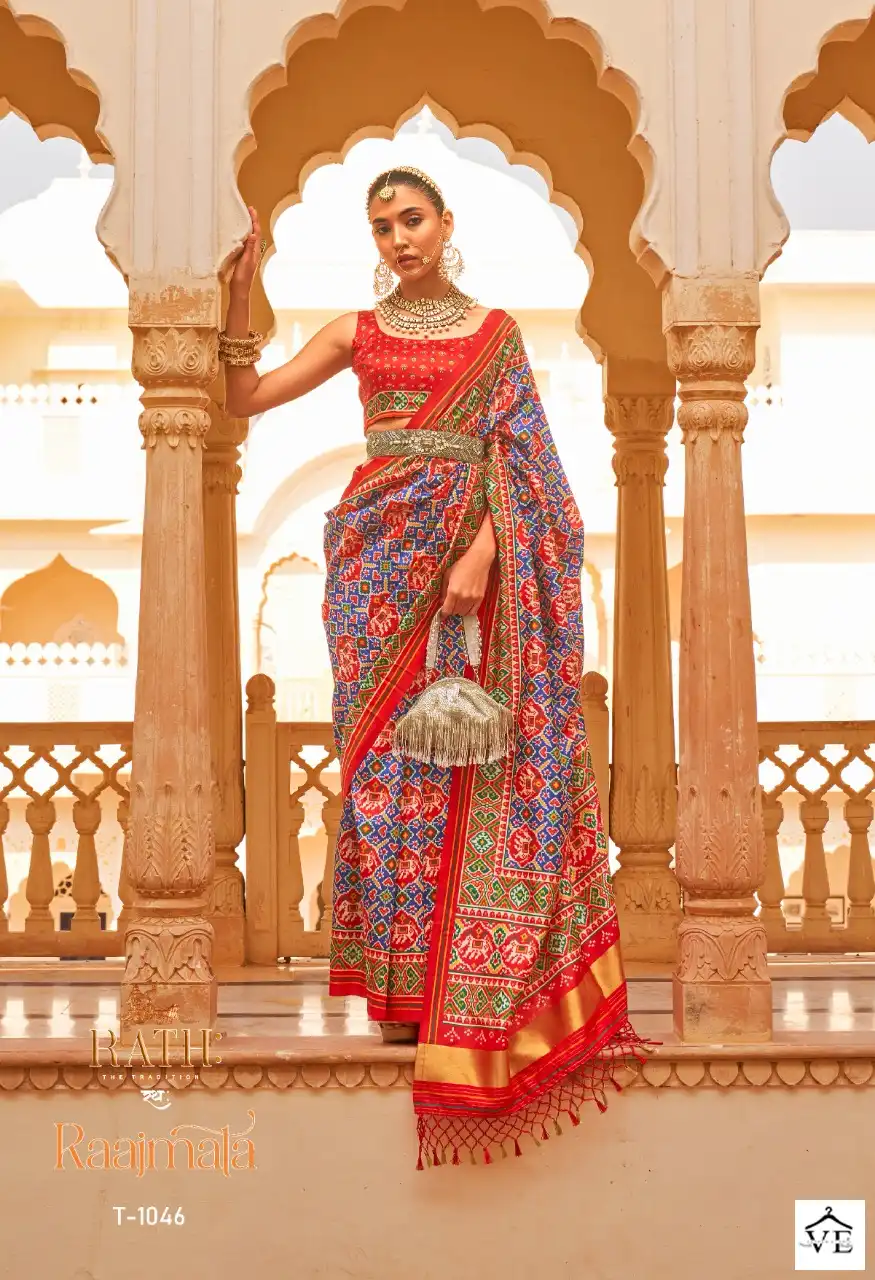 Rewaa Raajmata Sigma Silk Wholesale Sarees Catalog - Image 3