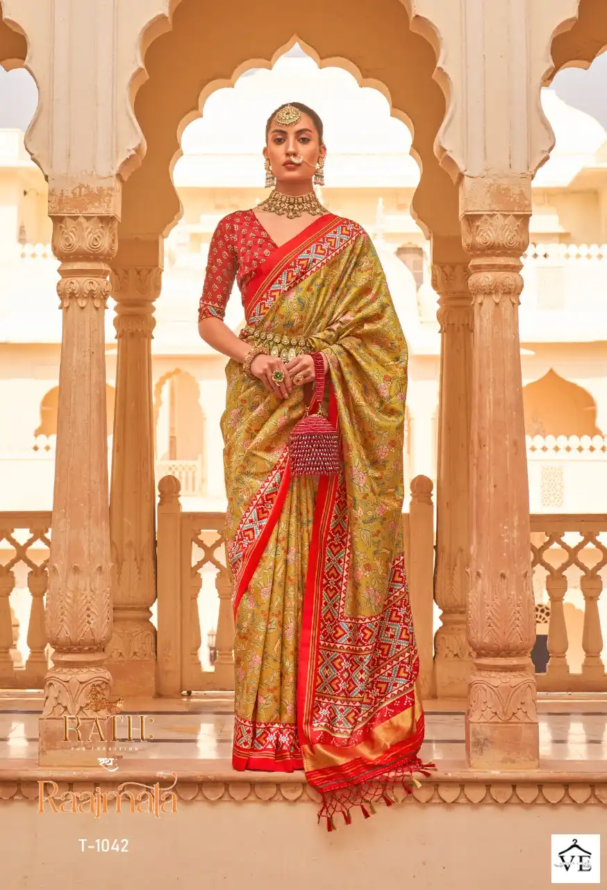 Rewaa Raajmata Sigma Silk Wholesale Sarees Catalog - Image 5