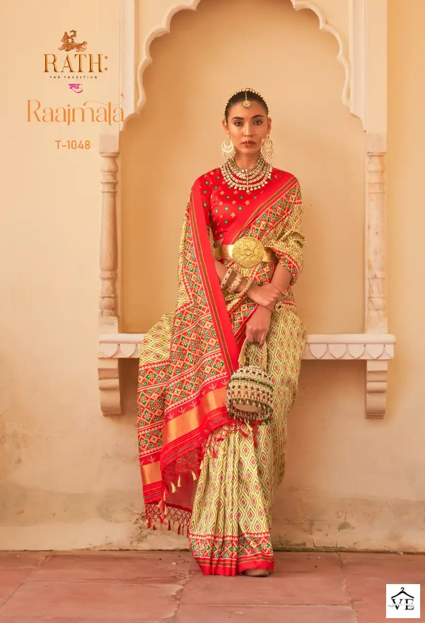 Rewaa Raajmata Sigma Silk Wholesale Sarees Catalog - Image 6