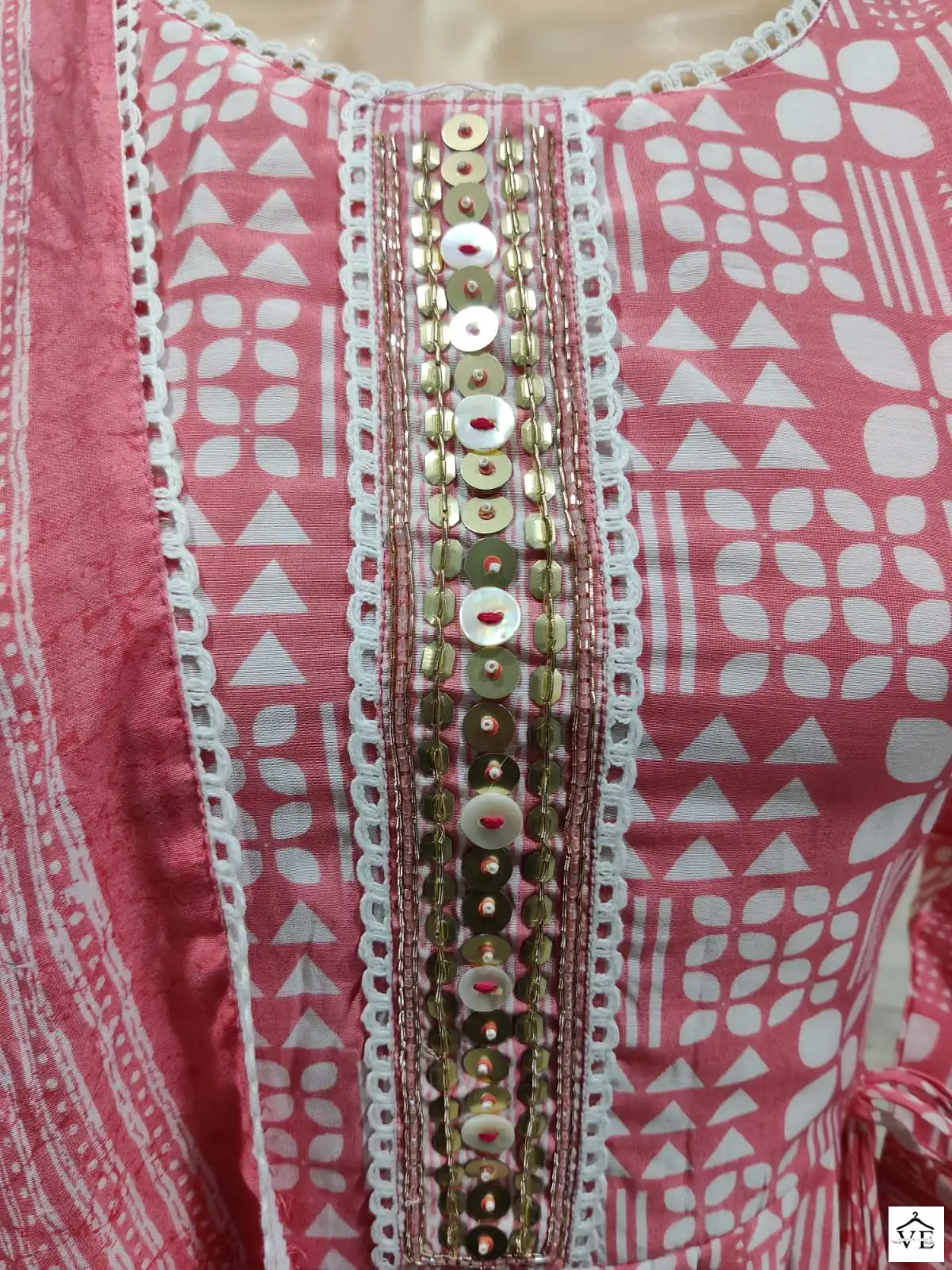 Vardan Ethnic Raas Chanderi Print Wholesale Readymade Salwar Suit Catalog — Wholesale Salwar Suits, MPA wholesale from Surat - Gallery Image 6