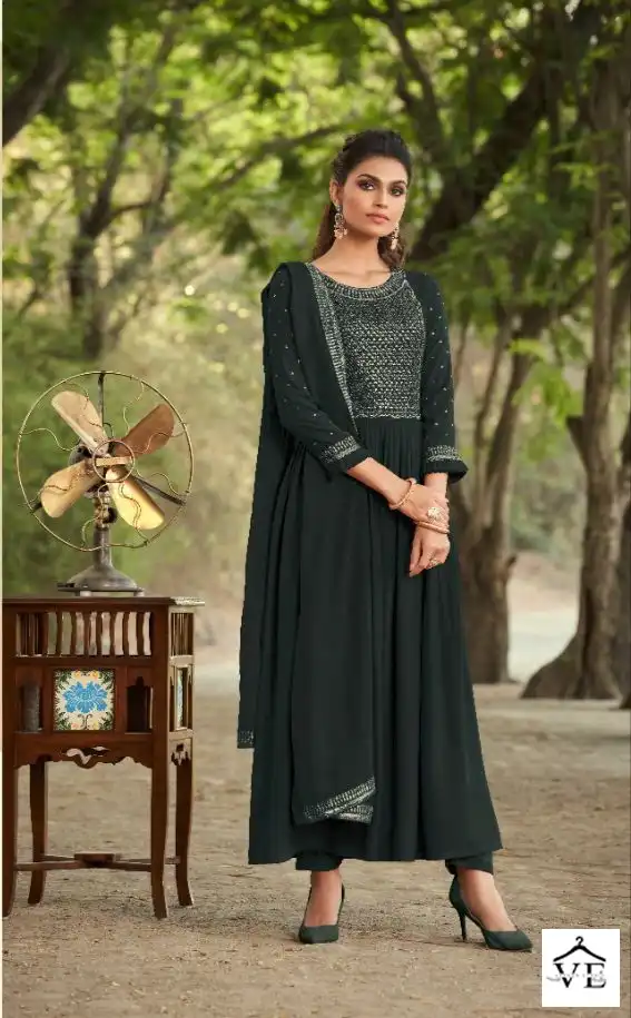 Maisha Raheema Pure Viscose Rayon Wholesale Readymade Salwar Suit Catalog — Wholesale Salwar Suits, MPA wholesale from Surat - Gallery Image 2
