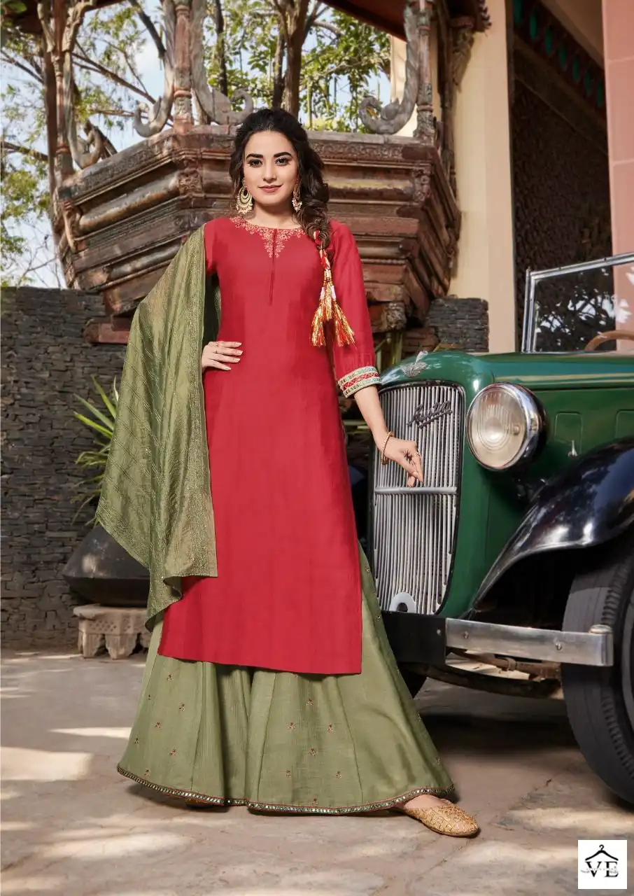 Koodee Rahi Vol 3 Pure Viscose Wholesale Readymade Salwar Suit Catalog — Wholesale Salwar Suits, MPA wholesale from Surat - Gallery Image 4