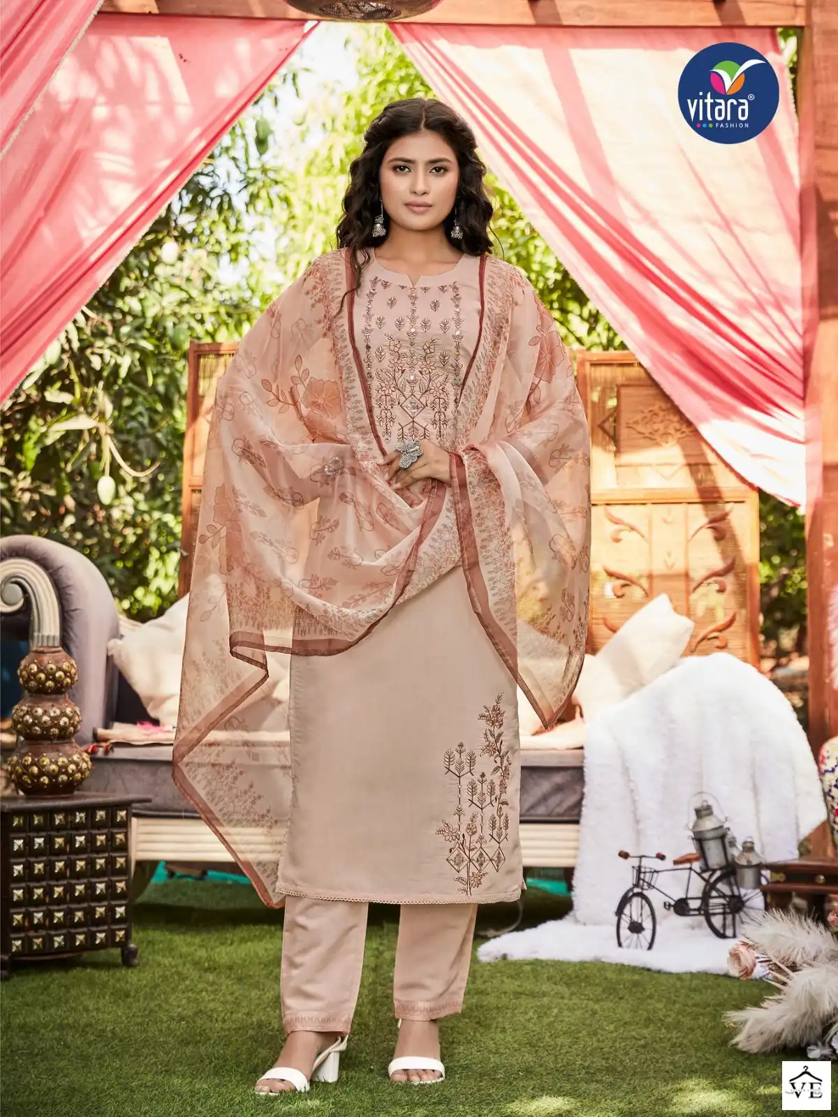 Vitara Fashion Rangat Pv Viscose Wholesale Readymade Salwar Suit Catalog — Wholesale Salwar Suits, MPA wholesale from Surat - Gallery Image 2