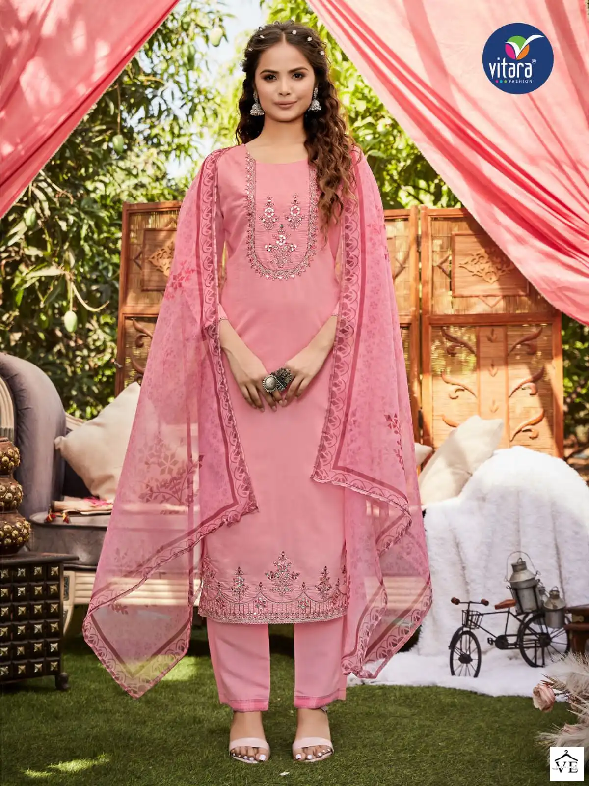 Vitara Fashion Rangat Pv Viscose Wholesale Readymade Salwar Suit Catalog — Wholesale Salwar Suits, MPA wholesale from Surat - Gallery Image 4