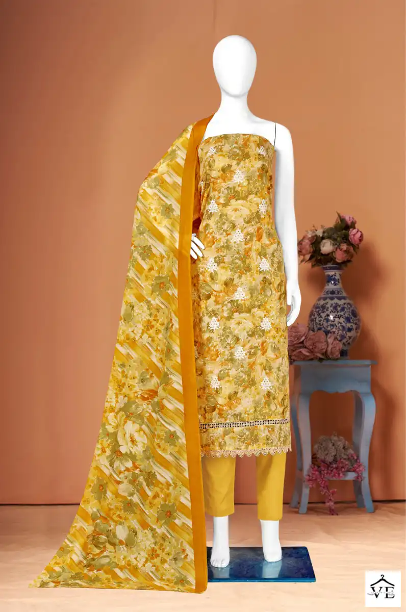 Bipson Range Rover 2204 Pure Linen Wholesale Salwar Suit Catalog — Wholesale Salwar Suits, MPA wholesale from Surat - Gallery Image 2