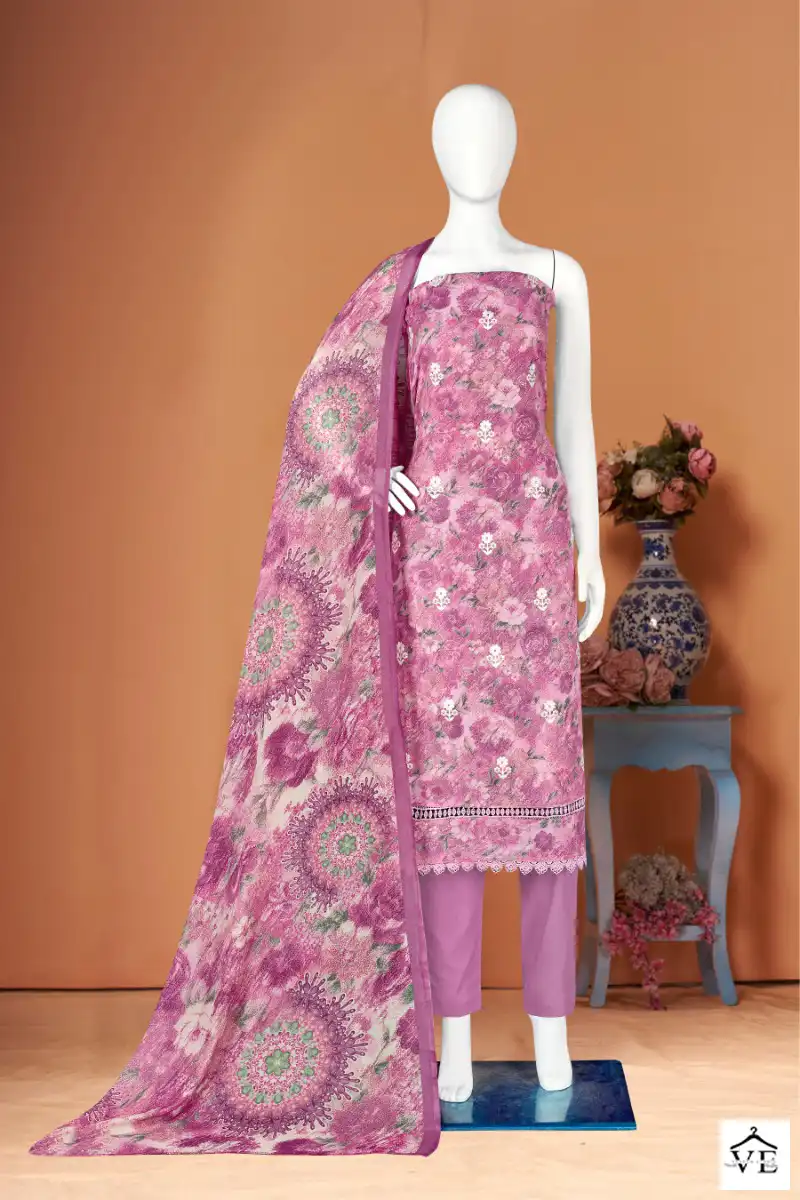 Bipson Range Rover 2204 Pure Linen Wholesale Salwar Suit Catalog — Wholesale Salwar Suits, MPA wholesale from Surat - Gallery Image 4