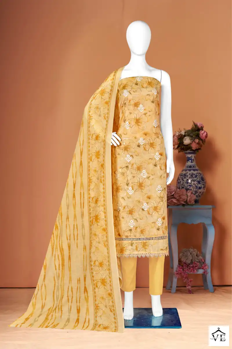 Bipson Range Rover 2205 Pure Linen Wholesale Salwar Suit Catalog — Wholesale Salwar Suits, MPA wholesale from Surat - Gallery Image 2