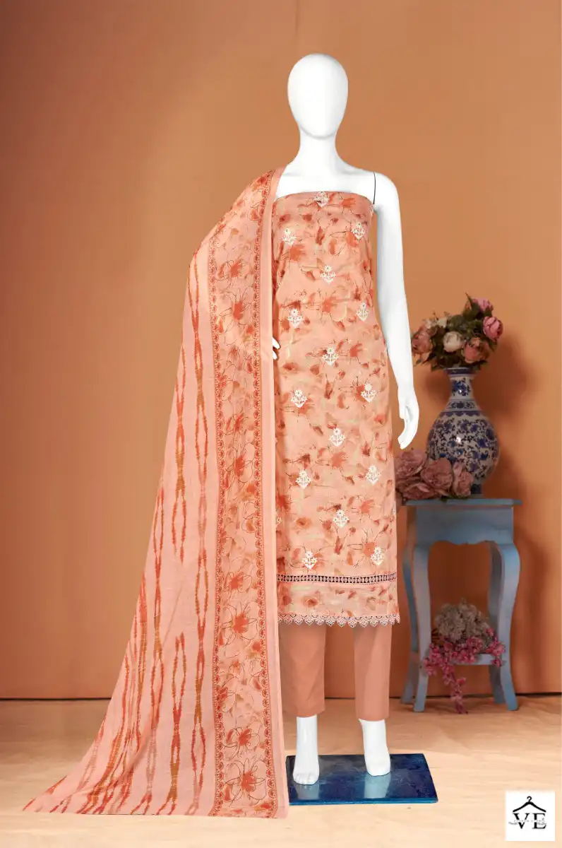 Bipson Range Rover 2205 Pure Linen Wholesale Salwar Suit Catalog — Wholesale Salwar Suits, MPA wholesale from Surat - Gallery Image 4