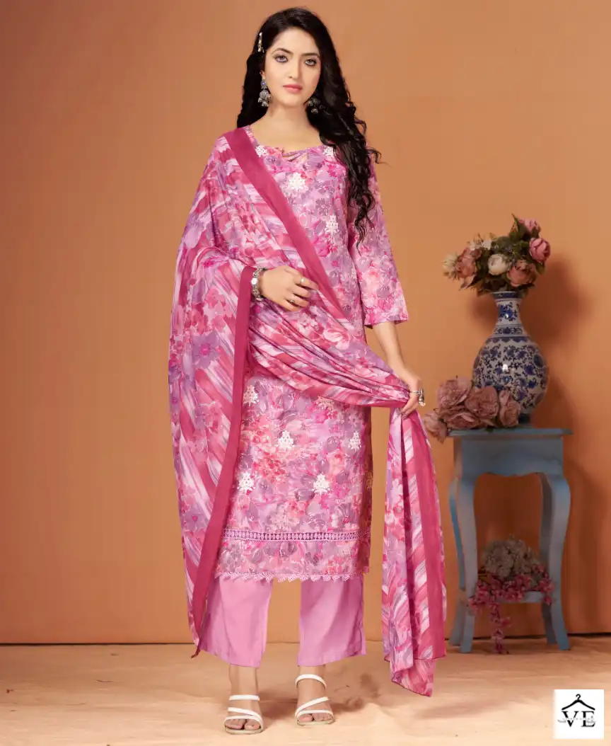 Bipson Range Rover 2206 Pure Linen Wholesale Salwar Suit Catalog — Wholesale Salwar Suits, MPA wholesale from Surat — view 1