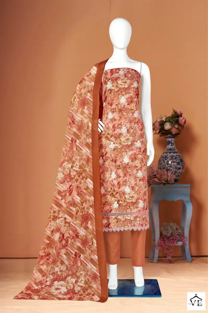 Bipson Range Rover 2206 Pure Linen Wholesale Salwar Suit Catalog — Wholesale Salwar Suits, MPA wholesale from Surat - Gallery Image 2