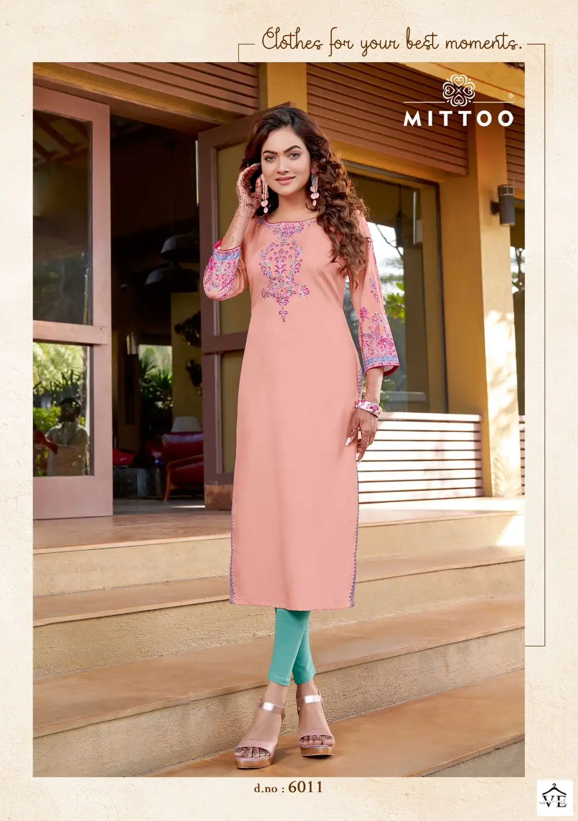 Mittoo Rihana Vol 2 Heavy Rayon Wholesale Kurtis Catalog — Wholesale Kurtis, Mittoo wholesale from Surat - Gallery Image 3