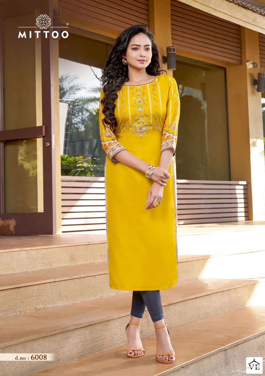 Mittoo Rihana Vol 2 Heavy Rayon Wholesale Kurtis Catalog — Wholesale Kurtis, Mittoo wholesale from Surat - Gallery Image 4