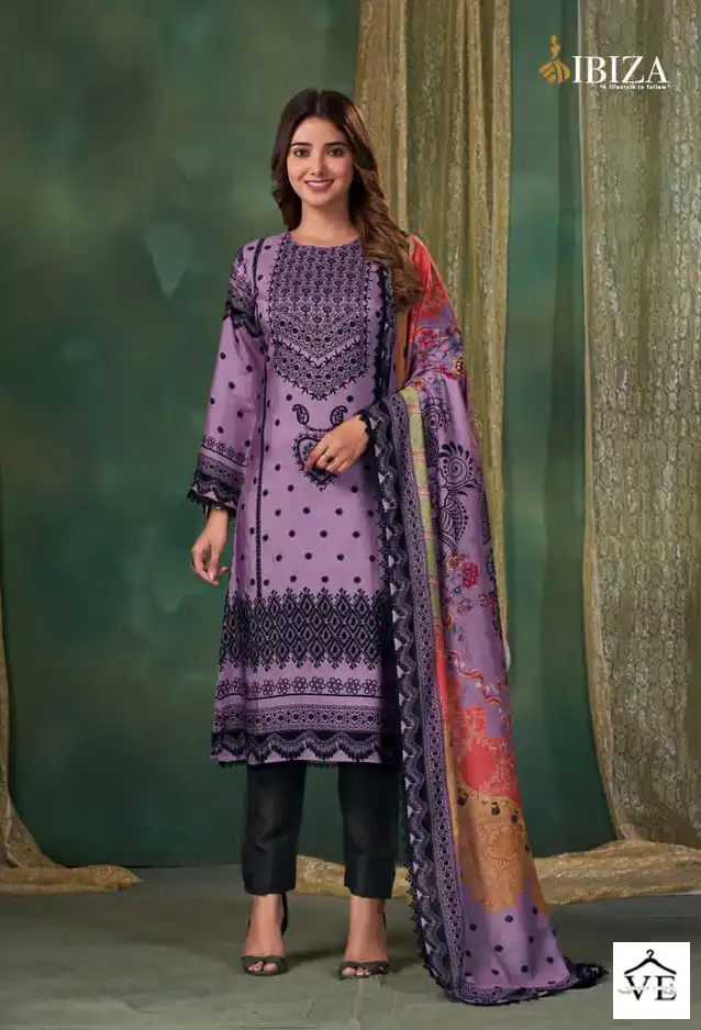 Ibiza Riyasat Vol 2 Muslin Wholesale Designer Salwar Suit Catalog — Wholesale Salwar Suits, MPA wholesale from Surat - Gallery Image 2
