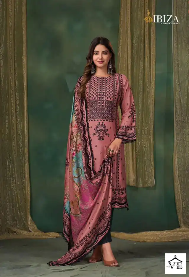 Ibiza Riyasat Vol 2 Muslin Wholesale Designer Salwar Suit Catalog — Wholesale Salwar Suits, MPA wholesale from Surat - Gallery Image 4