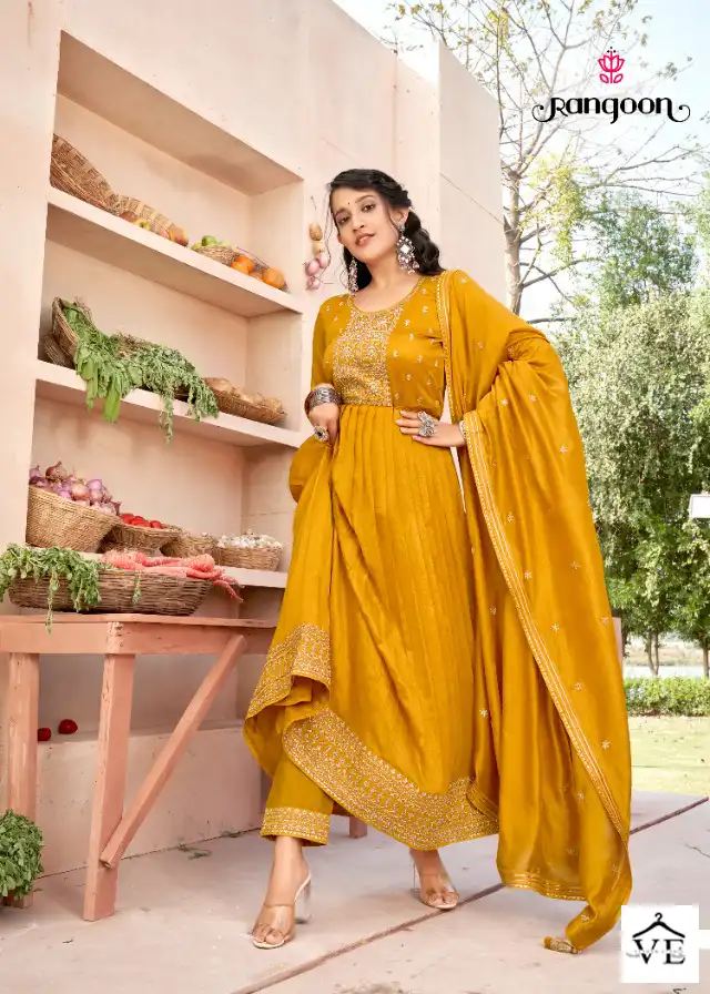 Rangoon Rooh Silk Wholesale Readymade Salwar Suit Catalog — Wholesale Salwar Suits, MPA wholesale from Surat - Gallery Image 3
