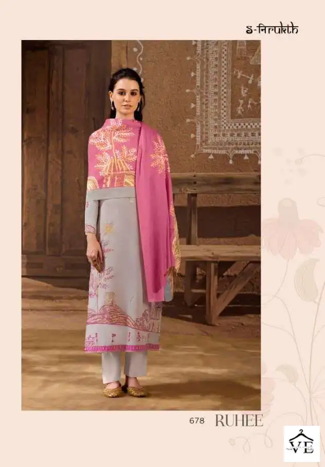 Vardan Ethnic Ruhee Cotton Wholesale Designer Salwar Suit Catalog — Wholesale Salwar Suits, MPA wholesale from Surat - Gallery Image 3